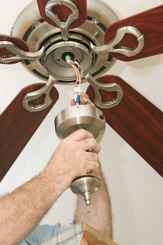 Hanging Fan Installation in Littleton, CO